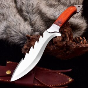 Handmade Custom Kukri Knife, Steel Kukri Knife